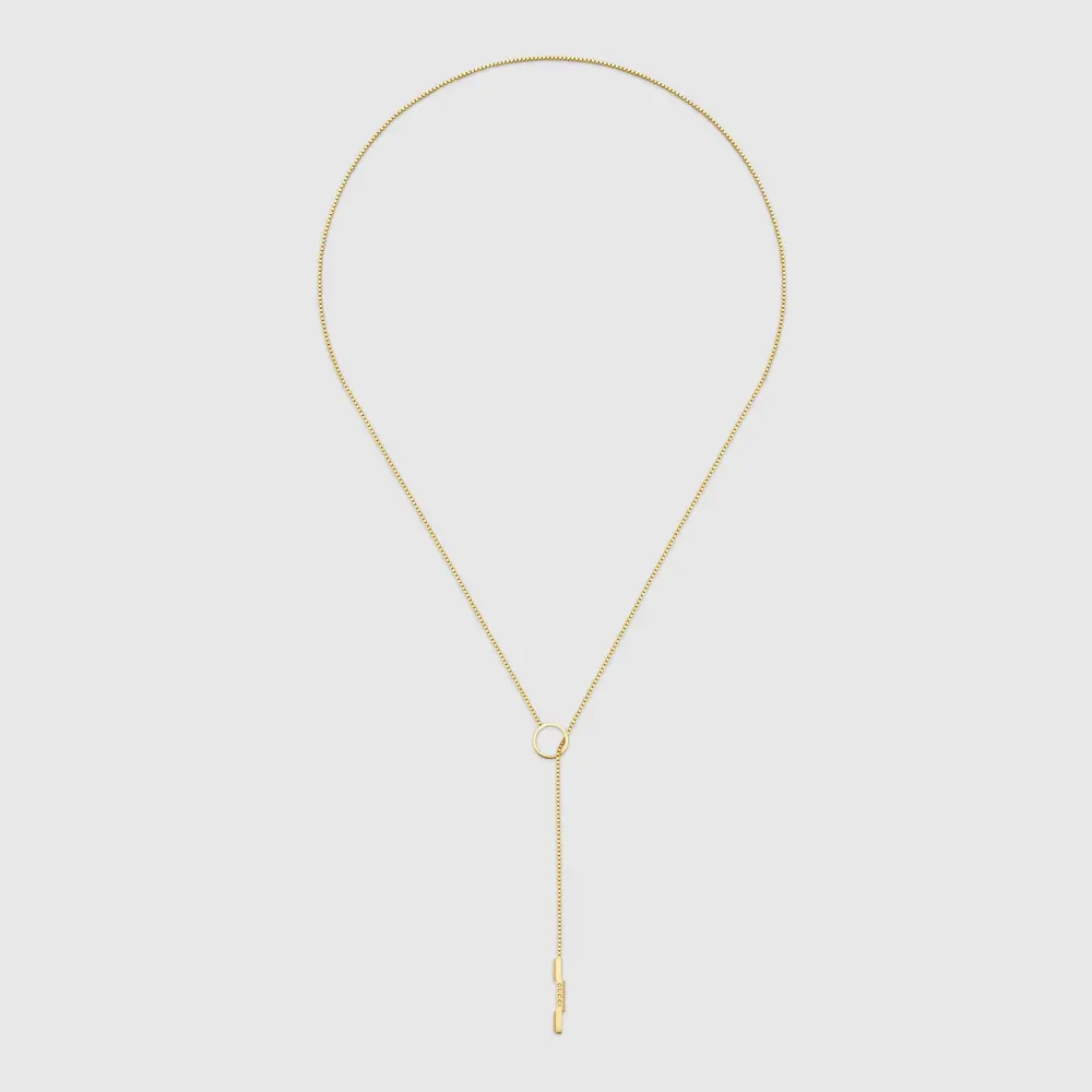 Gucci New Gucci Link to Love Series Lock Necklace