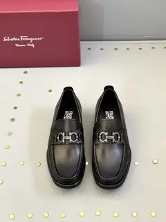 Salvatore Ferragamo GANCINI Buckle Moccasin. A modern interpretation of the classic