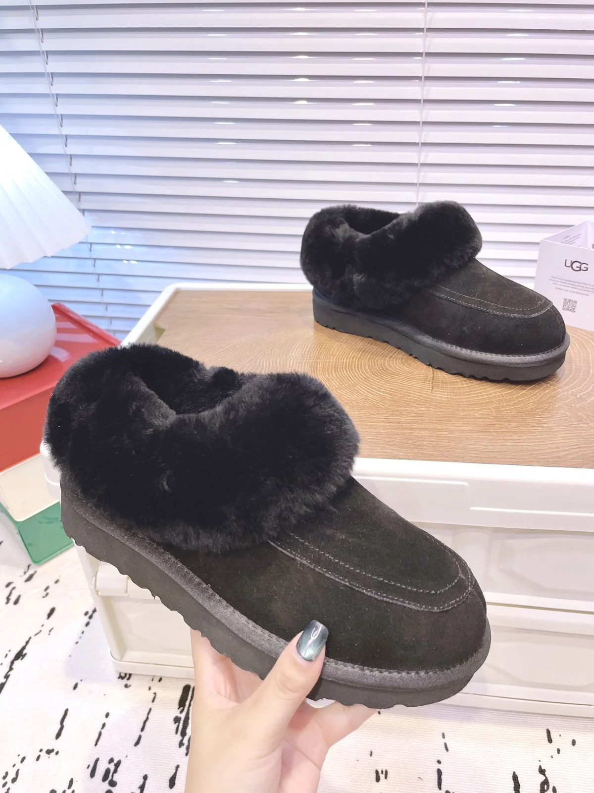 UGG autumn and winter new festive snow boots