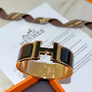 Hermes bracelet Original custom 20mm wide bracelet The enamel craft is a real test of the