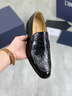 Dior high-end leather shoes