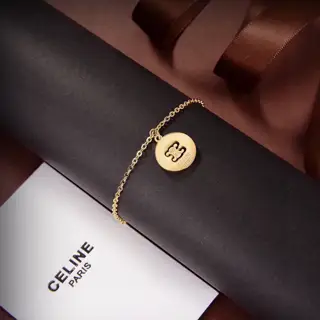 Celine gold bracelet