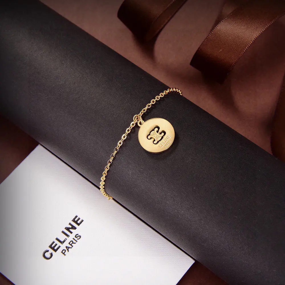 Celine gold bracelet
