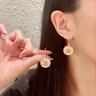 CHANEL Double C earrings