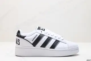 Adidas Originals Superstar XLG Shell Toe Thick-soled Casual Sneakers #23 Official New Model IF9995