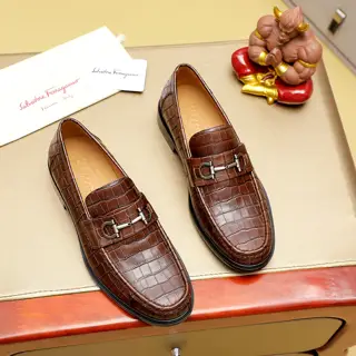 Salvatore Ferragamo casual slip-on shoes Official website original 1:1 mold