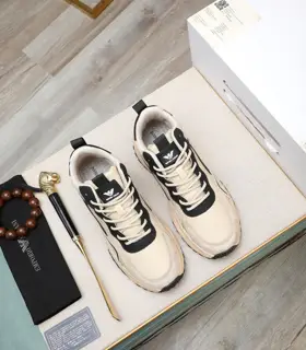 Armani counter same new casual shoes Sweeping the world Imported Italian calfskin fabric