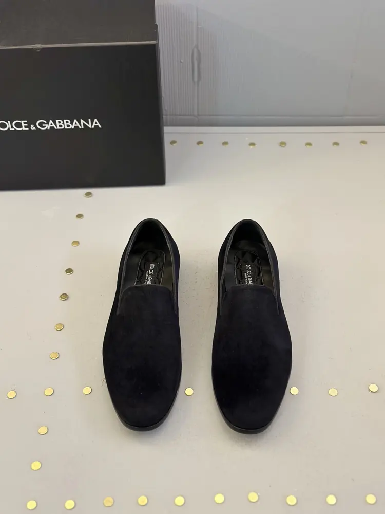 Dolce & Gabbana Cowhide Moccasin Men’s Loafers