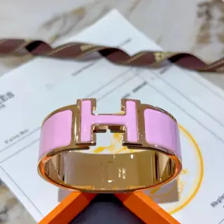 Hermes bracelet Original custom 20mm wide bracelet The enamel craft is a real test of the