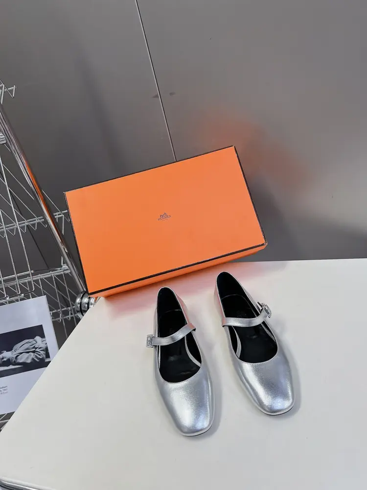 Hermès autumn and winter new Mary Jane Shoes