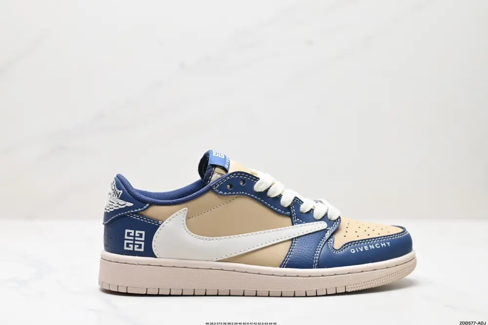 Nike AJ1 reverse hook Travis Scott x Air Jordan 1 “Reverse Mocha” AJ1 Joe 1 TS Lightning QY0568-952