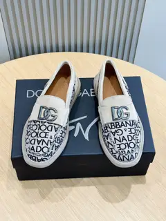 Dolce & Gabbana New Florio series soft suede moccasins