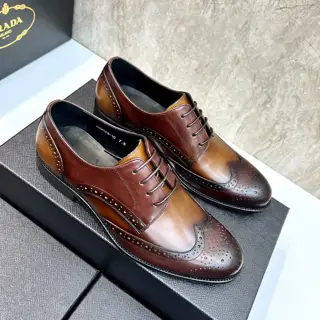 Prada Men’s Fashion Casual Leather Shoes