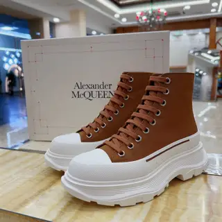 McQueen high-top casual shoes