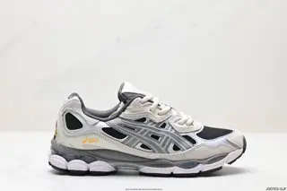ASICS breathable mesh upper with some synthetic leather material uses the new AHAR+ rubber 1202A429-104