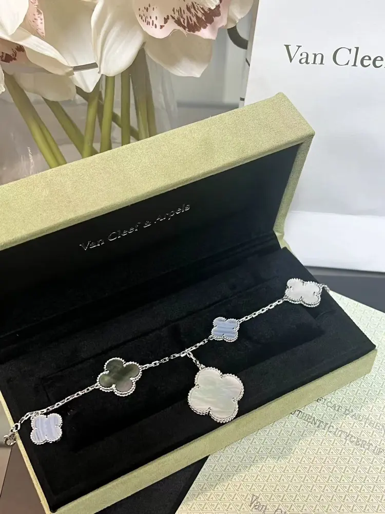 Van Cleef & Arpels Large Mother-of-Pearl Bracelet