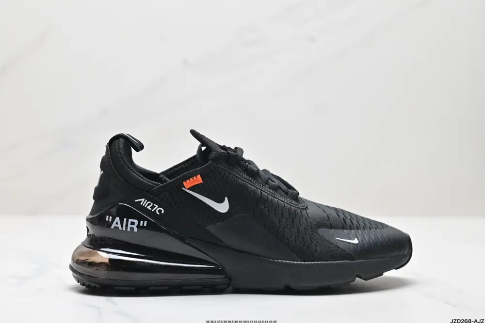 Nike AIR MAX 270 FLYKNIT Hybrid Technology Breathable Heel Half Air Cushion Running Shoes AV7892-100