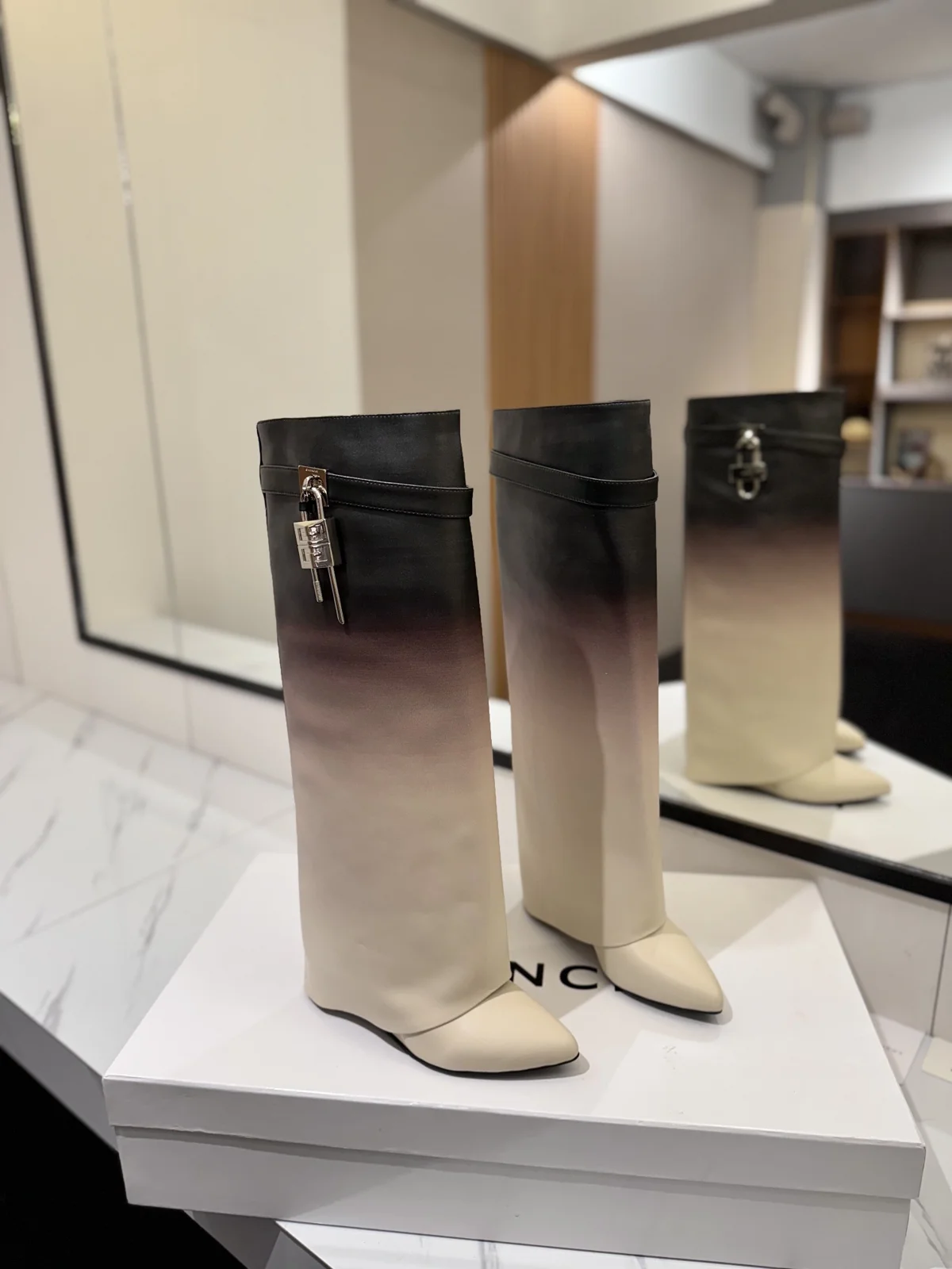 Givenchy high-heeled boots
