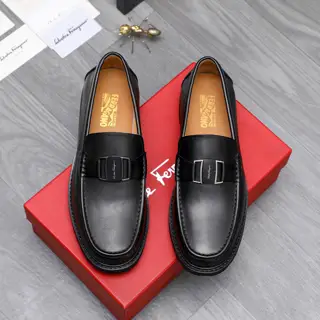 Salvatore Ferragamo business slip-on shoes