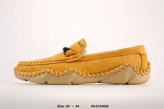 ECCO casual leather shoes with comfortable and breathable fabric