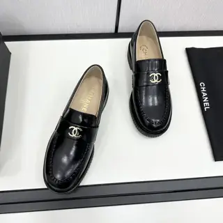 Chanel loafers original molded hardware buckle Top-grade version made by purchasing agent