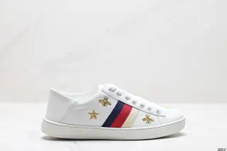 Gucci ACE leather embroidered bee fashion sneakers 429446