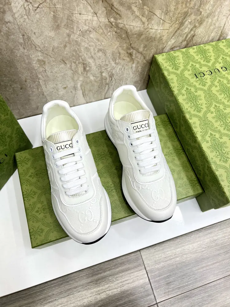 Gucci casual white sneakers