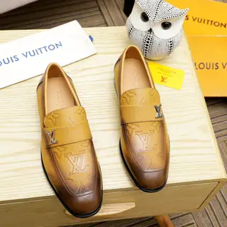 Louis Vuitton casual business leather shoes Official website original copy