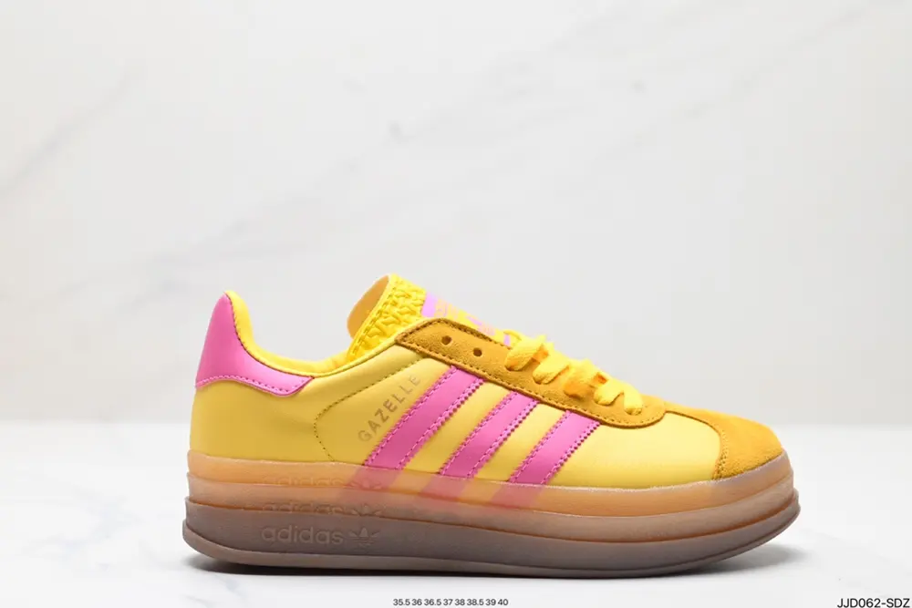 Adidas Gazelle Bold W Low-top Retro All-match Casual Sports Shoes IG4387