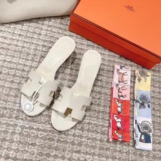 Hermes H Slippers Oran Sandal Series————————————Fashionable and versatile Super comfortable