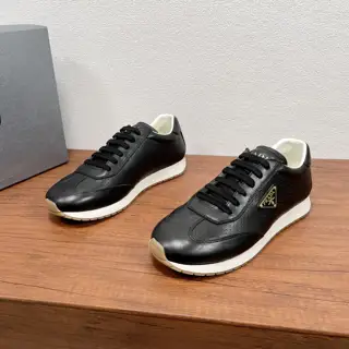Prada Men’s New Leather Sneakers