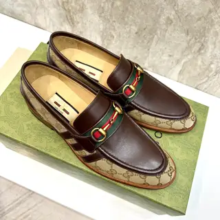 Gucci x Adidas men’s fashion casual leather shoes