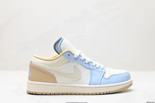 Nike Air Jordan 1 Low AJ1 Joe 1 low-top casual sneakers synchronized with official colors HQ4186-111