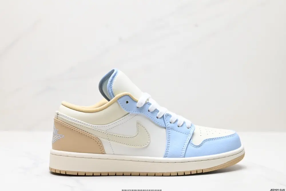 Nike Air Jordan 1 Low AJ1 Joe 1 low-top casual sneakers synchronized with official colors HQ4186-111