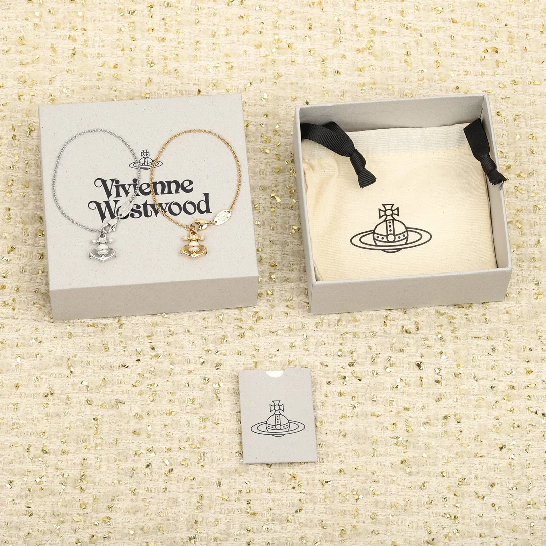 Vivienne Westwood Anchor Saturn Bracelet