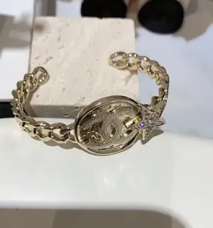 Chanel Star Gold Coin Bracelet