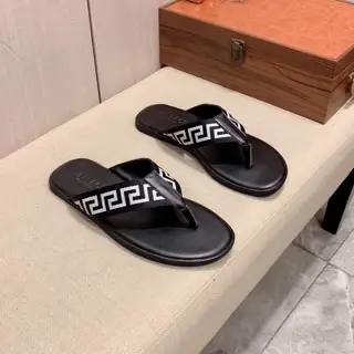 Versace slippers imported original selected leather