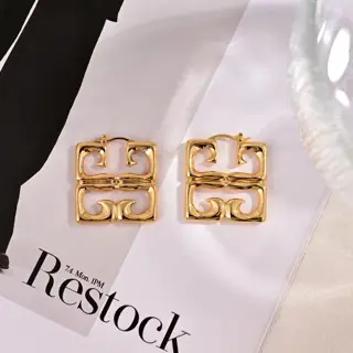 Givenchy earrings. I love the infinity symbol