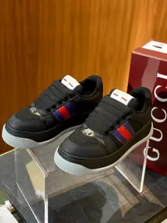 Gucci Men’s GG Thick-soled Sneakers with Web