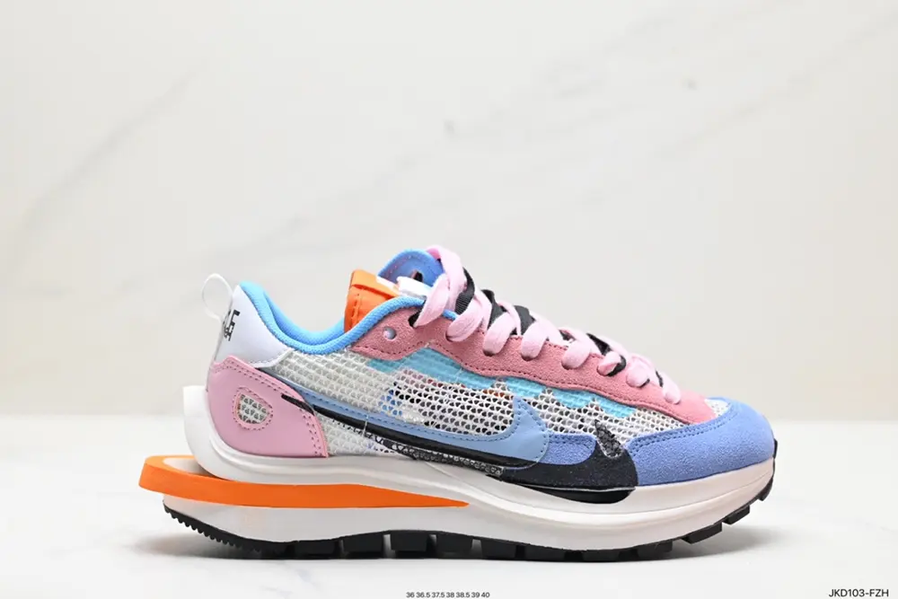 Nike waffle double hook breathable mesh + suede fabric thick sole Nike Ldwaffle / Sacai DD1875-703