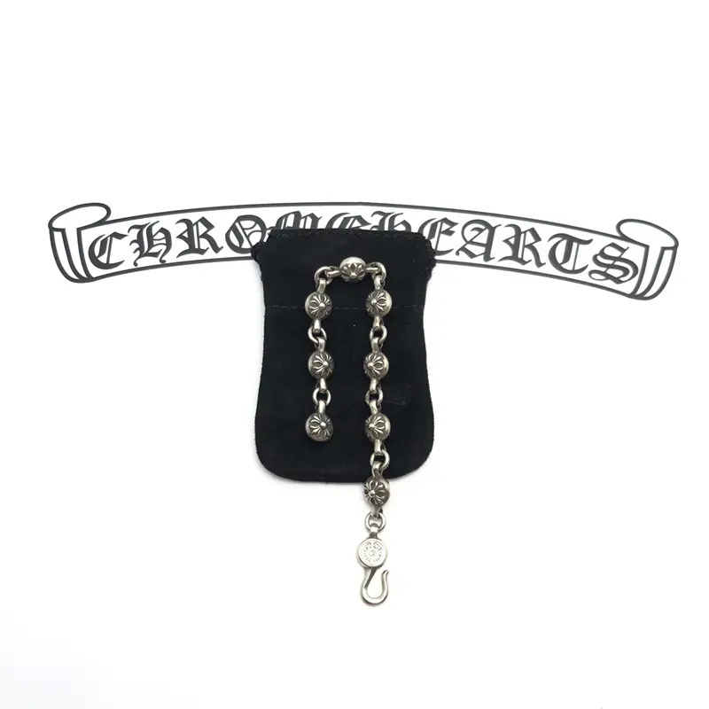 Chrome Hearts cross flower ball bracelet