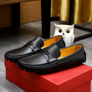 Salvatore Ferragamo casual slip-on shoes Official counter 1:1 production