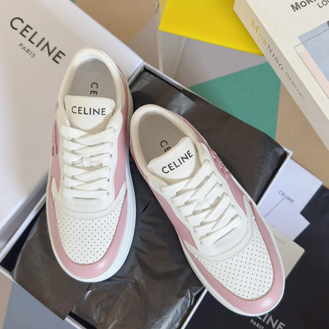 Celine Block Triomphe CR-03 thick-soled platform shoes casual sports shoes
