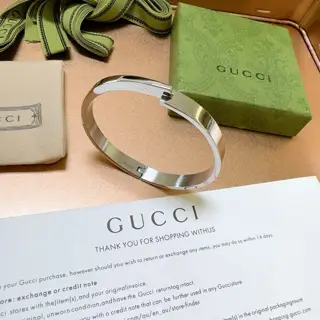 Gucci bracelets are handmade