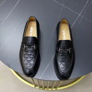 Armani leather shoes