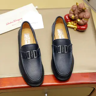 Salvatore Ferragamo casual slip-on shoes Official website original 1:1 mold