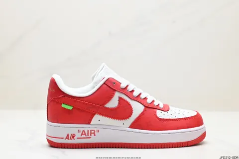 Nike LOUIS VUITTON X NIKE AIR FORCE1 original last and original cardboard to create a pure MS1211