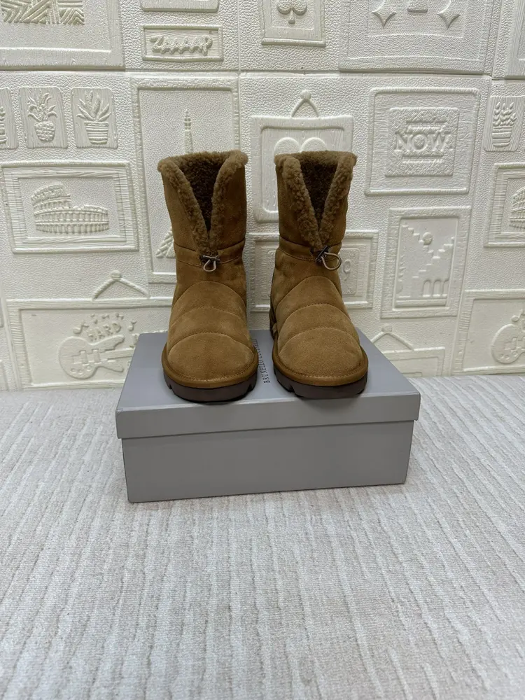 Brunello Cucinelli lambskin mid-boots