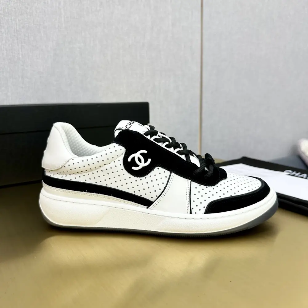 Chanel casual panda shoes sports shoes