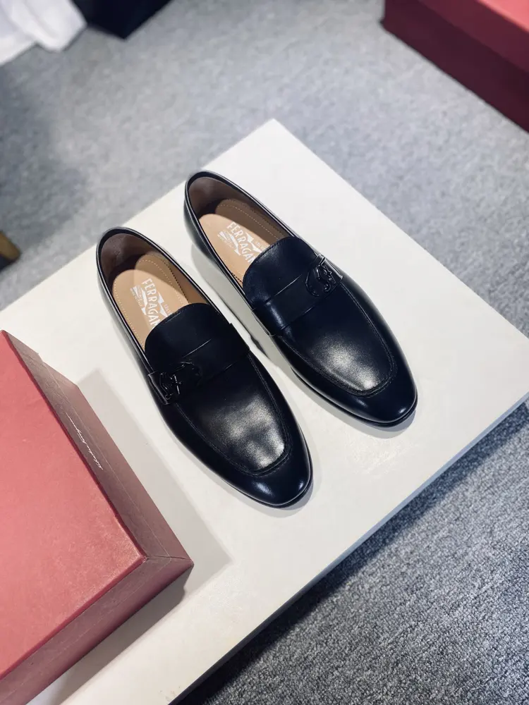 Salvatore Ferragamo leather shoes
